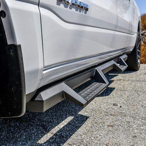 Westin 56-14085 HDX Drop Nerf Step Bars fits 2019-2023 Ram 1500 Crew Cab (Excl. Ram 1500 Classic) Textured Black 1 Pair in Saudi Arabia
