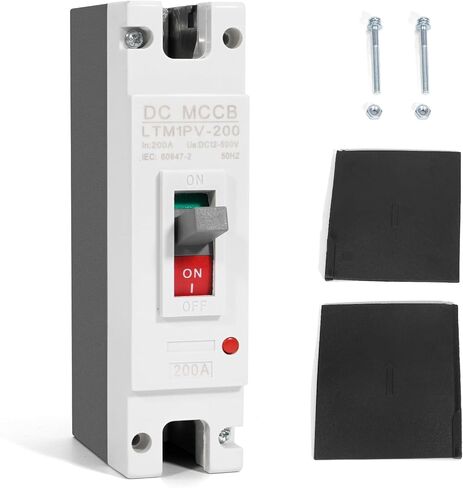 قاطع دائرة التيار المستمر، 200 أمبير 500 فولت 1P MCCB مفتاح فصل البطارية المقاومة للماء # للطاقة الرئيسية/الطاقة الشمسية/UPS/محطة الطاقة/الخلايا الكهروضوئية/البطارية/قواطع الدائرة المصبوبة لمركز البيانات in Kuwait