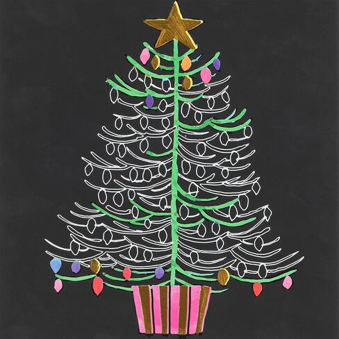 وسادة ورقية للخدش - ميري آند برايت - 14 صفحة مقاس 6 × 8، تكشف عن 7 تصميمات للعطلات الموسمية والاحتفالية، المصاصات المعدنية، مجموعة أدوات يدوية للكبار in Kuwait