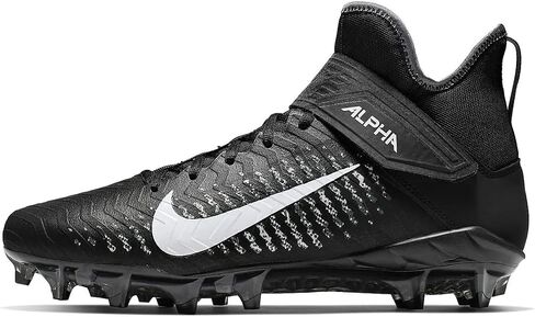 Nike Alpha Menace Pro 2 Mid Men's Football Cleats 'Black White (AQ3209-002) - Size 14.5 in Saudi Arabia