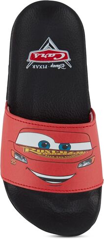 Disney Boys Pixar Cars Slide Sandals - Lightning McQueen Shoes - Lightning McQueen, Toe Mater, Doc Hudson, and Sally Carrera Slides in Saudi Arabia