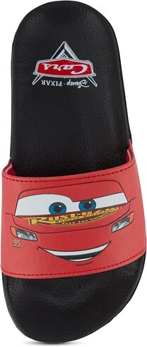 Disney Boys Pixar Cars Slide Sandals - Lightning McQueen Shoes - Lightning McQueen, Toe Mater, Doc Hudson, and Sally Carrera Slides in Saudi Arabia
