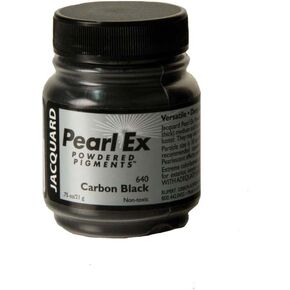Jacquard Pearl Ex Pigment .75 Oz Carbon Black