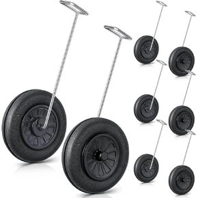 3 Set Spare RC Plane Landing Gear RC Airplane Wheels Compatible with 76105&b 76108&b 76111 76112 76113 76114 76115 76116 Remote Control Radio Control Plane Landing Gear Tire Accessories