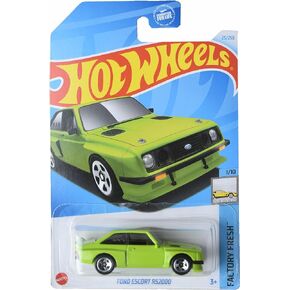 Hot Wheels Ford Escort RS2000, Factory Fresh 1/10 [Green] 23/250
