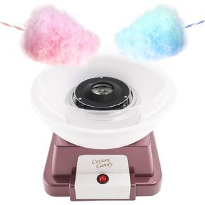 ماكينة حلوى القطن للأطفال، صانعة حلوى القطن لهدايا عيد الميلاد، هدايا عيد الميلاد مع 10 أعواد ومغرفة واحدة (وردي) in Kuwait