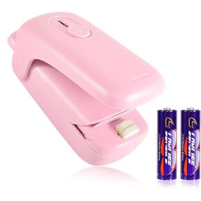 ماكينة إغلاق الأكياس الصغيرة من NOBVEQ، أداة تفريغ الهواء بالحرارة المحمولة، قاطعة مع حبل قصير و2 في 1، أداة ختم الحرارة، آلة إعادة غلق الأكياس المحمولة، للأكياس البلاستيكية، تخزين الطعام، الوجبات الخفيفة، النضارة in Kuwait