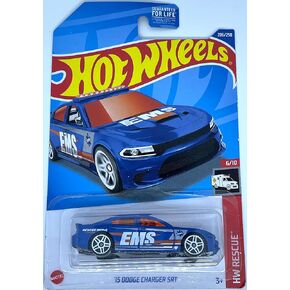 Hot Wheels 2022 - '15 Dodge Charger SRT - EMS HW Rescue 6/10 [Blue] 206/250