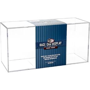 Race Car Display Case 1:24 Scale Die Cast Display Case Die Cast Box Square Clear Memorabilia Die Cast Race Car Holder