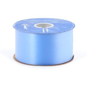 Berwick 2-3/4-Inch Wide by 100-Yard Spool Flora Satin Craft Ribbon, Country Blue
