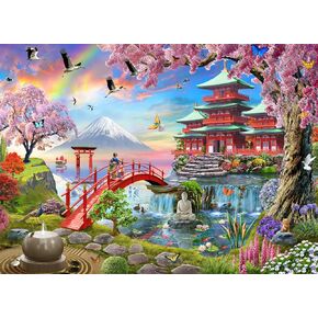 Zen Garden Jigsaw Puzzle 1000 Piece by Vermont Christmas Company
