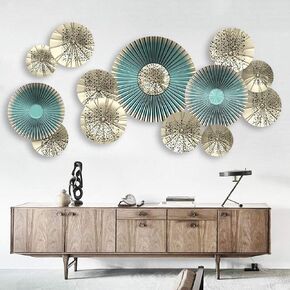 Flower Wall Stickers Floral Peel and Stick Wall Decals Murals Home Art Decor for Living Room Nursery Room Bedroom Office Bathroom Creative Removable DIY Flower Wall Decals (Umbrella)