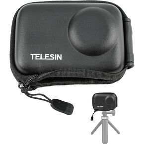 Small Carry Case Lens Protector for DJI Action 4 Action 3 Insta 360 Ace Insta360 Ace Pro Accessories, Mini Carrying Bag for DJI Osmo Action Selfie Stick Tripod Protective Accessory