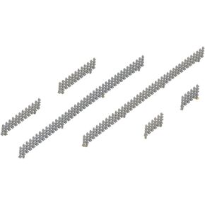 N Fence Sections, 3 Lengths (8)