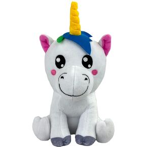 Bleacher Creatures Kuricha 6" Unicorn Sitting Plush - Soft Chibi Inspired Toy