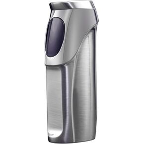 JOBON USB Electronic Torch Lighter, Rechargeable Electric Touch Screen Sensing Triple Jet Blue Flames Lighter - No Gas Included (Black Nickel)