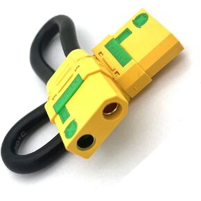 JIECHUN 2 قطعة ربط التوصيل حلقة موصل بطارية دائرة قصيرة كابل قافز مع لملحقات XT90S التوصيل Quadcopters