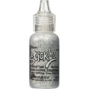 Ranger SGG01-911 1/2-Ounce Stickles Glitter Glue, Silver