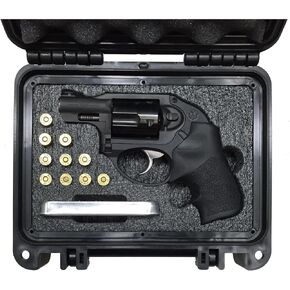 Case Club Pre-Cut Heavy Duty Waterproof Revolver Case Fits Ruger LCR