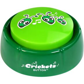 Talkie Toys Products Crickets Button - Plays Crickets Chirping Sound - Funny Talking Button for Stress Relief, Office Humor and Big Laughs - Great Gag Gift and Stocking Stuffer