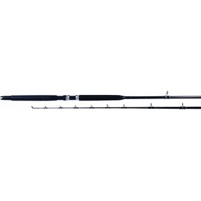 Billfisher 7-Foot Live Bait Conventional Rod with Gimbal, 15-30-Pound, Black