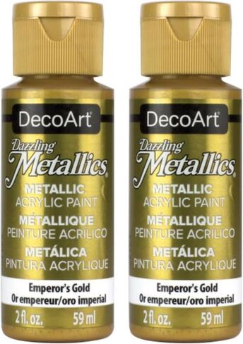 Dazzling Metallics Acrylic Paint 2oz-Emperor'S Gold in Saudi Arabia