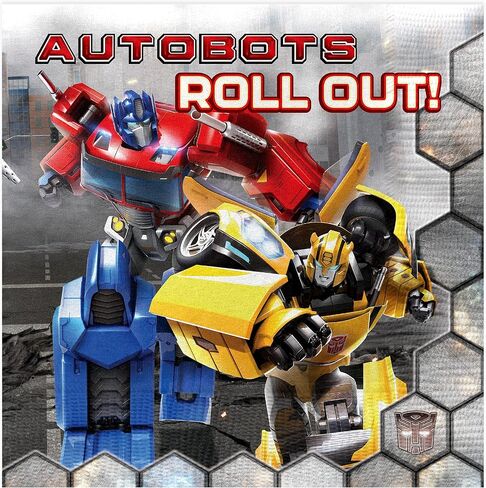Treasures Gifted Officially Licensed Transformers Napkins - 16ct Transformers Party Napkins - Transformers Party Supplies - Transformers Birthday Party Supplies - Transformers Birthday Decorations in Saudi Arabia
