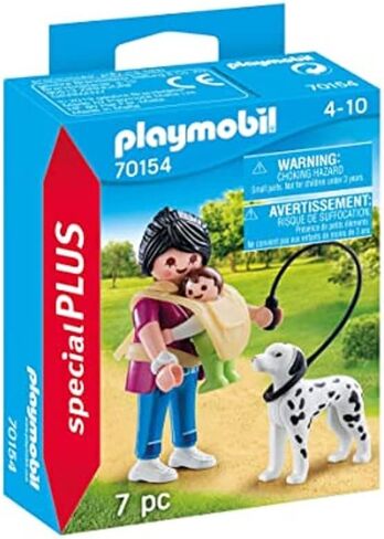 Playmobil 70154 Special Plus Mama with Baby and Dog Colourful in Saudi Arabia