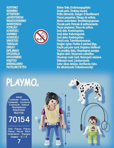Playmobil 70154 Special Plus Mama with Baby and Dog Colourful in Saudi Arabia