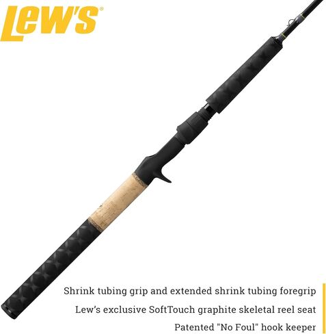 Lew's Speed Stick 6'6"-1 Medium Flat Line Trolling Walleye Rod in Saudi Arabia