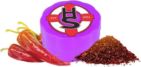 Herb Saver 2-Piece Herb Grinder - Medical Grade Plastic Grinder with Razor Sharp Teeth, Pocket-Sized, Durable & Portable - Ideal for Grinding Herbs and Spices(Black) in Saudi Arabia