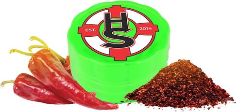 Herb Saver 2-Piece Herb Grinder - Medical Grade Plastic Grinder with Razor Sharp Teeth, Pocket-Sized, Durable & Portable - Ideal for Grinding Herbs and Spices(Black) in Saudi Arabia