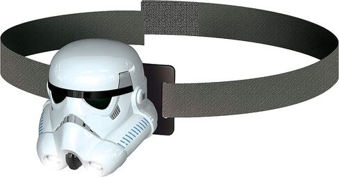 مصباح الرأس IQ Star Wars Rebels Stormtrooper - عصابة رأس مرنة مع أضواء LED ساطعة ومؤقت in Saudi Arabia