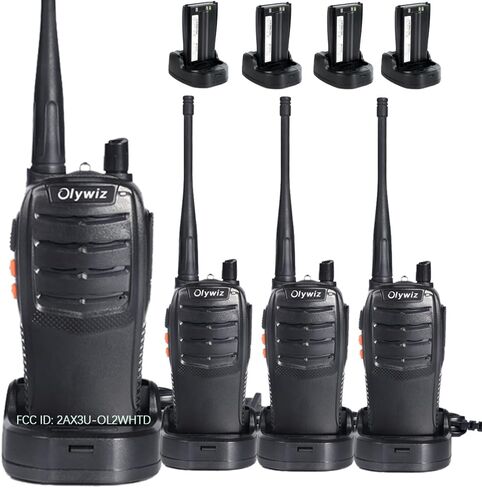 Walkie Talkies GMRS Radio for Adults Long Range Rechargeable 2 Way Radio with Flashlight for School Business Family 2 Pack in Saudi Arabia