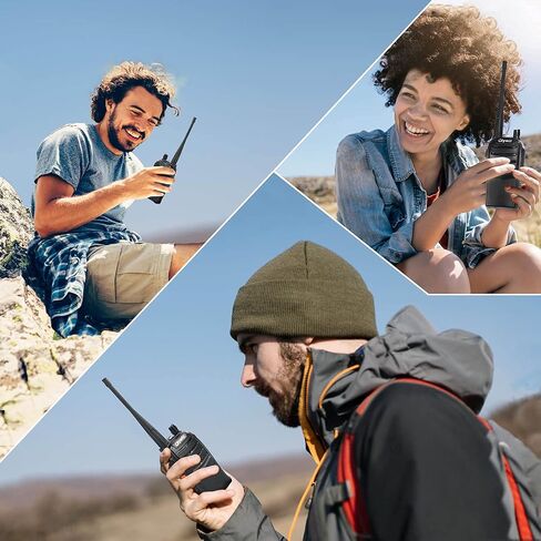 Walkie Talkies GMRS Radio for Adults Long Range Rechargeable 2 Way Radio with Flashlight for School Business Family 2 Pack in Saudi Arabia