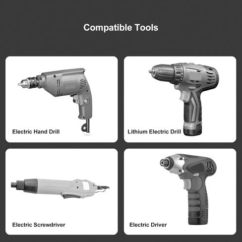 6Pcs Electric Screwdriver Bits Kit Cross Head Drill Driver Bit Set Slotted Phillips Screwdriver Bit Set Alloy Steel Power Long Drill Bits Torque Power Screwdriver Set in Saudi Arabia