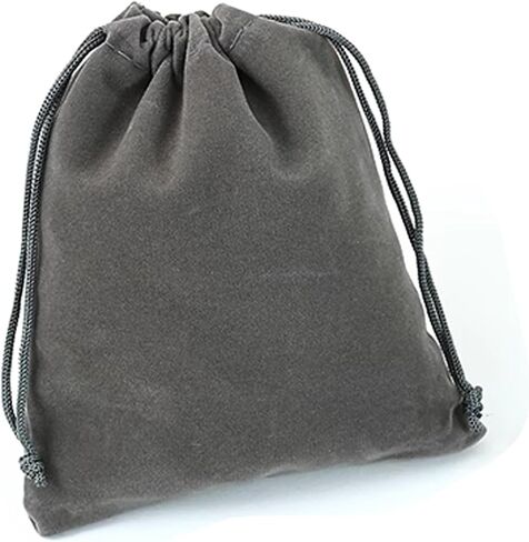 Aestivate 8 Pack Large Velvet Drawstring Pouch, Velvet Bag 8×10 Inch Storage Bag Cosmetics Pouches Dust Bag 8 Pieces (Green) in Saudi Arabia