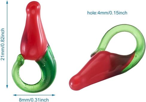 10 قطعة من المعلقات المصنوعة يدويًا من Lampwork فضفاضة من زجاج الذرة حلية على شكل مزرعة خضروات صفراء طرية على شكل ذرة متدلية أقراط متدلية لأساور ذاتية الصنع وقلائد وحلقات ساحرة لصنع المجوهرات ثقب 1.5-3.5 مم in Saudi Arabia