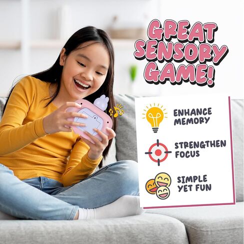 ArtCreativity Quick Push Pop It Game for Kids - Light Up Pop-It Game with 4 Modes for Hours of Fun - Fidget Toys for Kids - Handheld Travel Toys for Boys and Girls - Easter Pop It Gifts for Kids in Saudi Arabia
