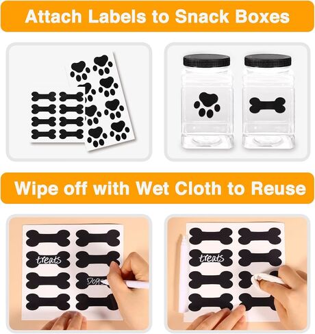 حاوية مكافآت الكلاب، حاوية تخزين طعام الكلاب المزدوجة مع برطمانتين للمكافآت، ومغرفتين، منظم تخزين مكافآت الحيوانات الأليفة، حاوية مكافآت القطط، منظم وتخزين مكافآت الكلاب، هدايا لمالك الحيوانات الأليفة، باللون الأسود in Kuwait