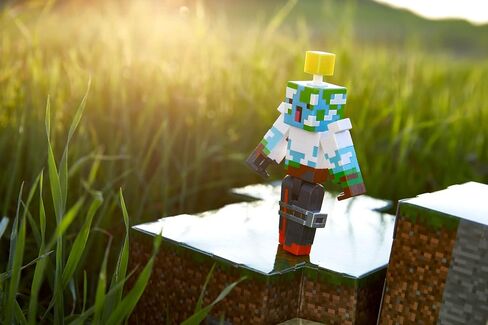 مجموعة ألعاب Mattel Minecraft Overworld Protector، إكسسوارات ومكعبات ورقية، إبداعية، مجموعة ألعاب بناء للأطفال من سن 6 سنوات فما فوق in Saudi Arabia