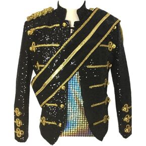 Mens Sequins Blazer Luxury Jacket Costumes Nightclub Bar Dress