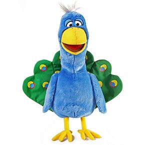 24" Silly Peacock, Ventriloquist Style, Animal Puppet
