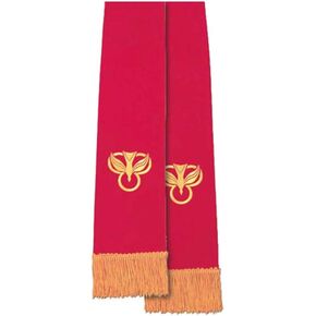 Reversible Clergy Stoles (Red/White)