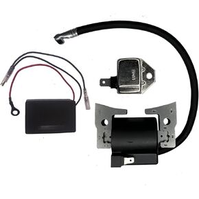 Ignition Coil 101909201& RPM REV Limiter& 1019094-01& Ignitor Module21119-2161 Fits for Kawasaki FE290D FE350D for Club Car Golf Cart DS QINLANAP