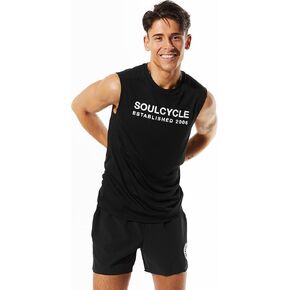Yellow By SoulCycle Men's Propel Tank with SoulCycle Logo