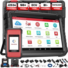 إطلاق أداة المسح التشخيصي ثنائية الاتجاه 2024 X431 PRO3S+ Elite SmartlinkC 2.0 مع ترميز J2534، وخريطة الطوبولوجيا، ومسح الشاحنات عالي الدقة، وترميز ECU، وCANFD &DOIP، وFCA AutoAuth، و50+خدمة، وتحديث مجاني لمدة عامين