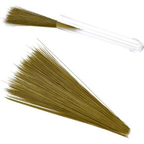 Handmade Animal Whiskers Kit - 250 Pieces of Brown 2 Inch Faux Fur Needle Felting Animal Whiskers for Crafting