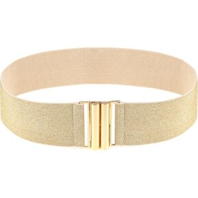 Women Wide Stretchy Waist Belts Elastic Belt for Dresses