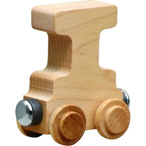 NameTrains Clear Finish Letter Car - Made in USA (I)